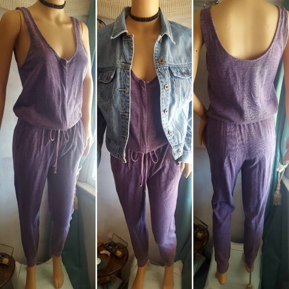 Splendid Pants - 🌼NWOT Splendid Romper Small Marbled Purple🌼